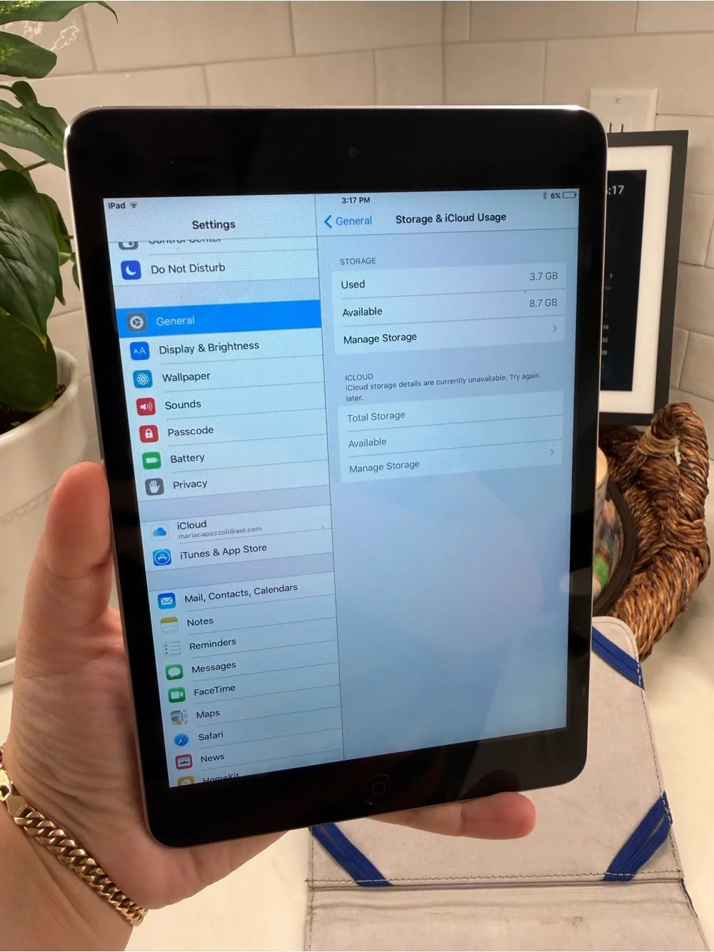 APPLE iPad Mini (1st Gen) — Model A1432 — Wi-Fi Only— USED